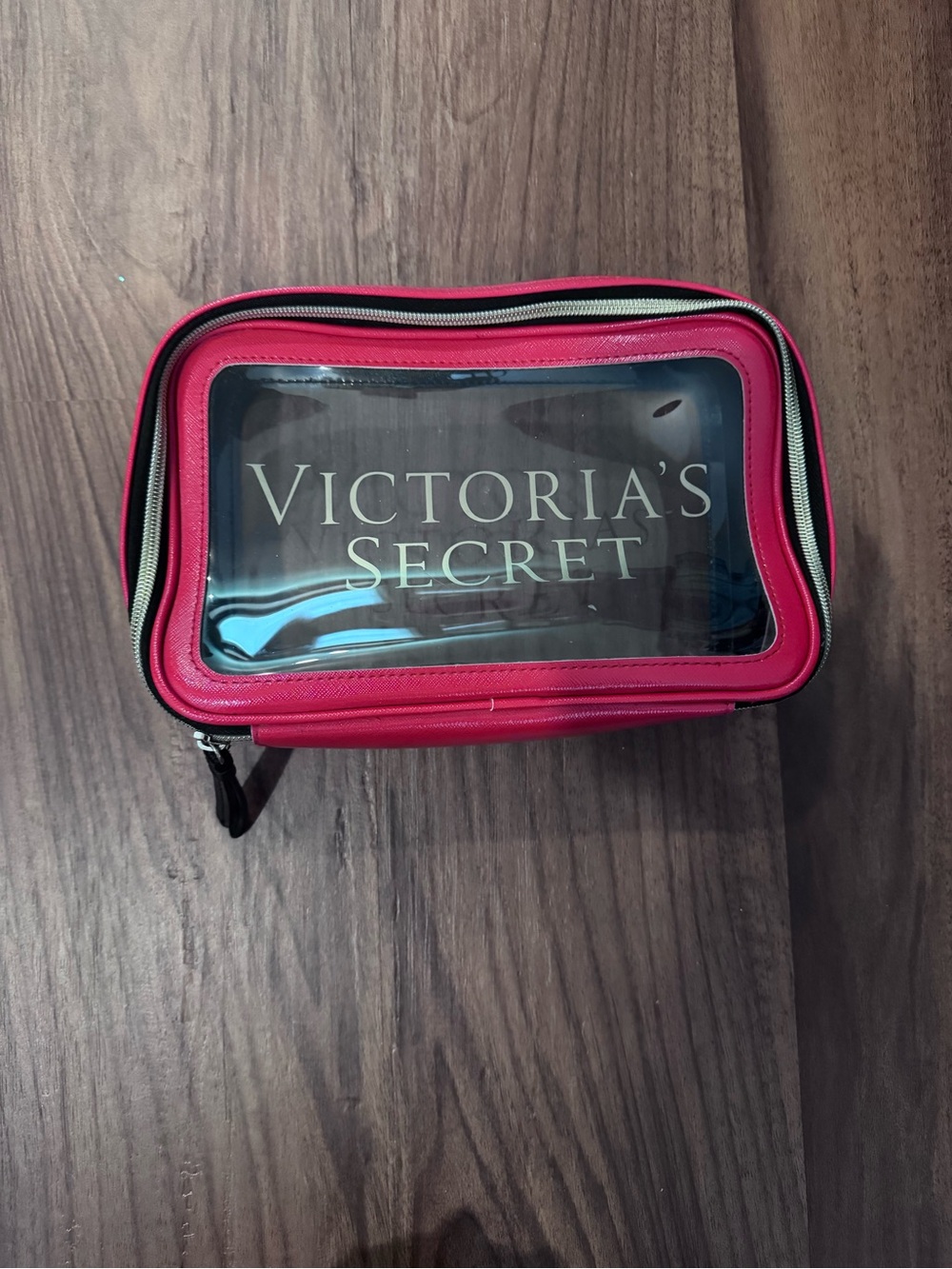 Victoria's Secret Clear Travel Cosmetic Bag